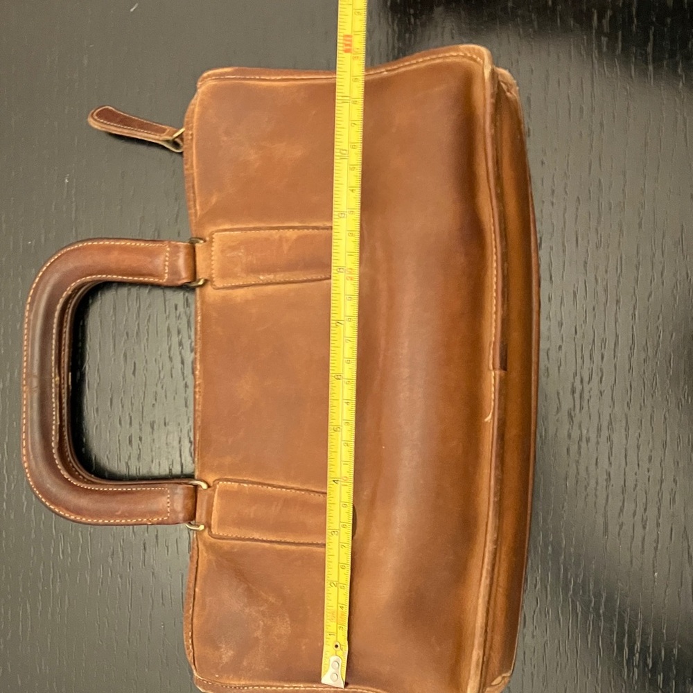 Coach Dark Brown Leather Bag - Picture 11 of 13